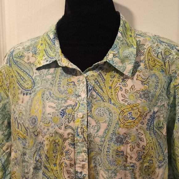 JCP Silk Blend Blouse - Picture 2 of 5